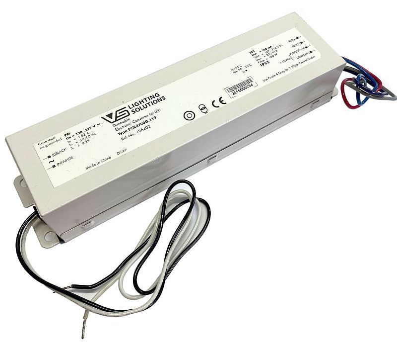 ECXd 700G.119 150W 700mA 1-10V DIM IP65 LED Konverter Konstantstromkonverter ComfortLine Simple Fix S-120 V 1-10V Dimmbar 1-10V Für den Außeneinsatz geeignet: Schutzart IP65