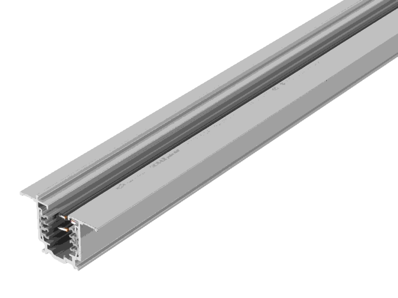 Global Track Pulse 3 Phasen Stromschiene DALI 100cm Grau Einbau LxBxH: 1000x56x32,50mm Material: Aluminium Farbe: Grau Gewicht: 1,02kg Steuerung über DALI DIMMBAR EINBA