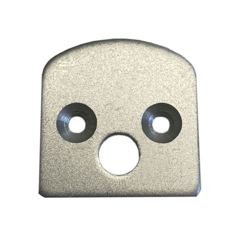 Endkappe für Z22 OHNE Loch, aus Aluminium, für Z22 Alu-Profil Passend  für Z22 Alu-Profil Abmessungen: 21x20x2mm Farbe: Aluminium Inklusive 2 Schrauben