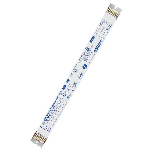 QTI DALI 1x58 DIM - EVG dimmbar DALI für Leuchtstoffröhren 58W T8 G13. TouchDIM - Funktion für einfaches und kostengünstiges Dimmen eines oder  mehrerer EVGs mittels handelsüblichem Taster.