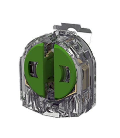 Einbau Fassung G5 gefedert für T5 Leuchtstoffröhren, 2A - 500V / T130 (Tm110), ENEC03, UL zugelassen, transparent Einbau Fassung G5 gefedert für T5 Leuchtstoffröhren, 2A - 500V / T130 (Tm110), ENEC03, UL zugelassen, transparent