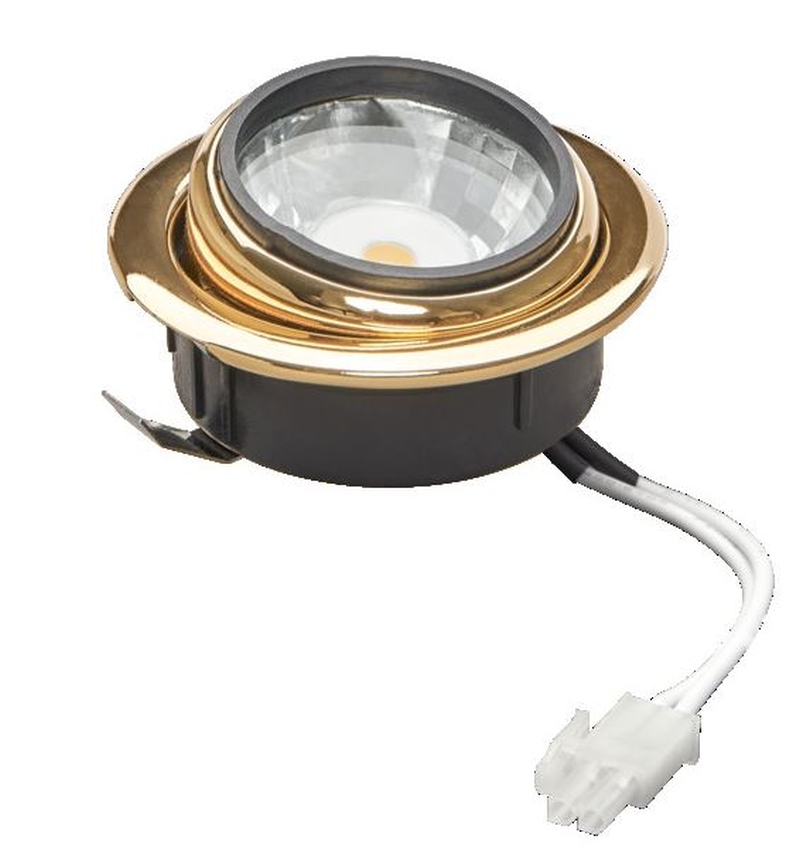 LED Möbeleinbauleuchte N 5022 COB LED 3,3W 830 Gold, schwenkbar Ring: Gold warmweiss 3000K 190 Lumen Abstrahlwinkel 100° klares, hitzebeständigen Schutzglas excl. Betriebsg LED Möbeleinbauleuchte N 5022 COB LED 3,3W 830 Gold, schwenkbar Ring: Gold warmweiss 3000K 190 Lumen Abstrahlwinkel 100° klares, hitzebeständigen Schutzglas excl. Betriebsg