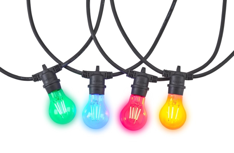 YourHome Festoon String KIT EUR 12m, Girlande für den Außenbereich IP54 mit 12 YourHome Festoon String KIT EUR 12m, Girlande für den Außenbereich IP54 mit 12