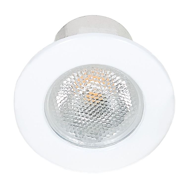 LED Mini Spot R 3,3W warmweiss Gehäusefarbe weiß Nobile Einbauleuchte mit runder Bauform Abstrahlwinkel 22°Leuchtenmaße Ø46x40mm Einbautiefe 35mm 3000K (warmweiss) Mit 300m LED Mini Spot R 3,3W warmweiss Gehäusefarbe weiß Nobile Einbauleuchte mit runder Bauform Abstrahlwinkel 22°Leuchtenmaße Ø46x40mm Einbautiefe 35mm 3000K (warmweiss) Mit 300m