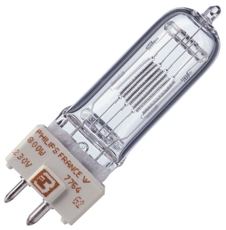 A1/245 800W 115V-120V GY9,5 3200K (mittl. Lebensdauer 75h) Philips Halogenlampe