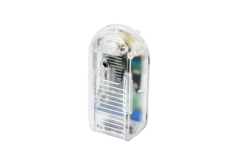 Bodendimmer für LED Lampen 1-60W 230V, Transparent Dieser Bodendimmer ist ideal zum Dimmen von 230V Retrofit LED Leuchtmittel von 1W bis 60W Mit Soft-Start Mit integriertem Druckschalt