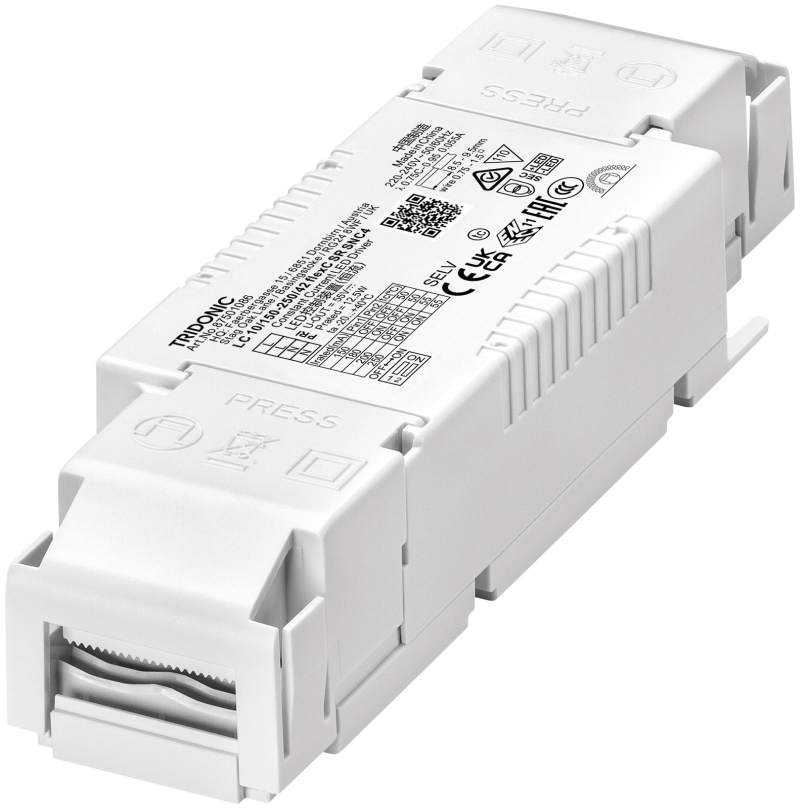 LC 10/150-250/42 flexC SR SNC4 Konstantstrom LED Treiber Per DIP Schalter Per DIP Schalter einstellbarer Ausgangsstrom 150, 180, 200, 250mA Vorwärtsspannung 24 - 42V DC Ausgangsleistun