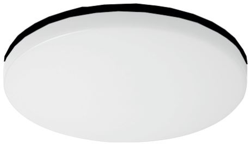 LED Deckenleuchte VALUNA ll rund 15W IP65 schwarz HF-Sensor