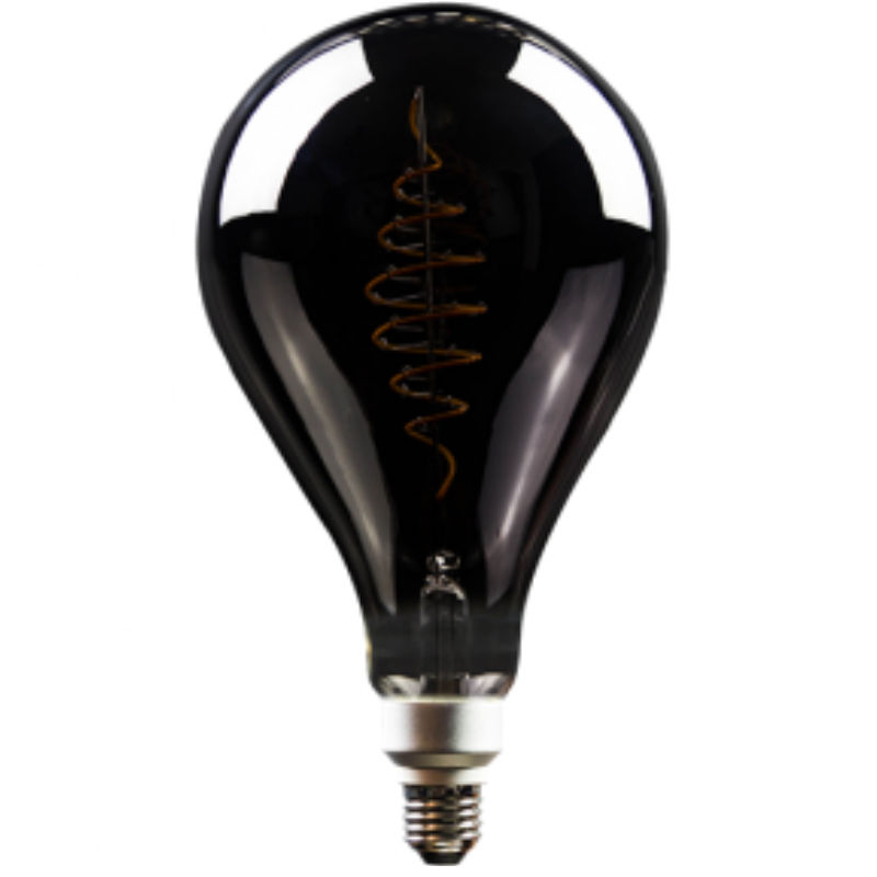 LED Filament Vintage Lampe smoky PS160 E27 8,5W 200lm superwarmweiß XXL L290mm ø160mm  LED Filament Vintage Lampe smoky PS160 E27 8,5W 200lm superwarmweiß XXL L290mm ø160mm