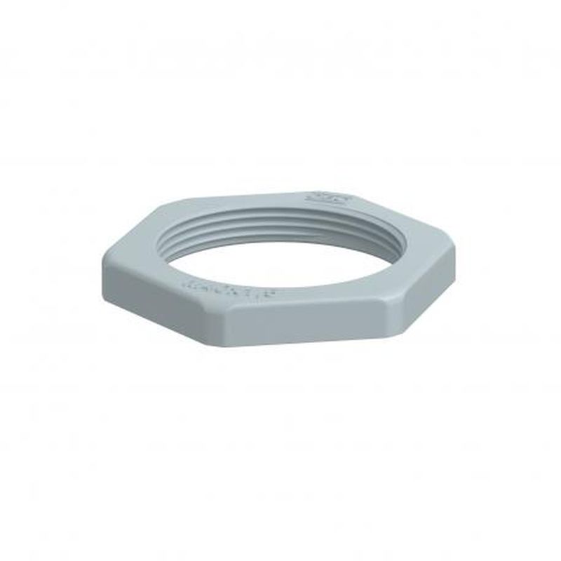 Bettermann Gegenmutter M16 116 M16 LGR PS Gewinde: M16x1,5 metrisches Gewinde Farbe in lichtgrau (RAL 7035) aus Polystyrol  Bettermann Gegenmutter M16 116 M16 LGR PS Gewinde: M16x1,5 metrisches Gewinde Farbe in lichtgrau (RAL 7035) aus Polystyrol
