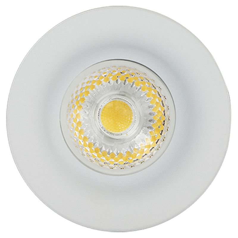 5068 ECO Flat blendfrei 8W weiss-m 930 38° 350mA Außen Ø: 89mm, Deckenausschnitt: Ø 68mm, Einbautiefe: 41mm Abstrahlwinkel 38°Lichtfarbe: 930 - 3000KKonstantstrombetrieb 350mAM