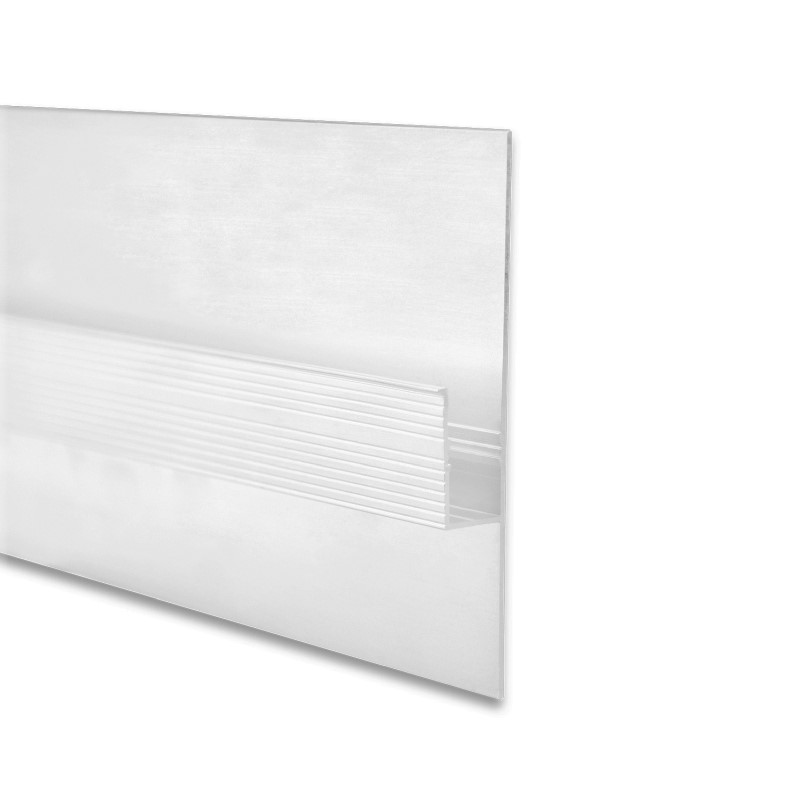 LED Trockenbauprofil TBP2 200cm,  weiss, LED Stripes max. 11mm (21,90€/m inkl. MwSt.) perfekt geeignet für den Einbau in Trockenbaukonstruktionen! wird als Schattenfuge in der Zwischendeck