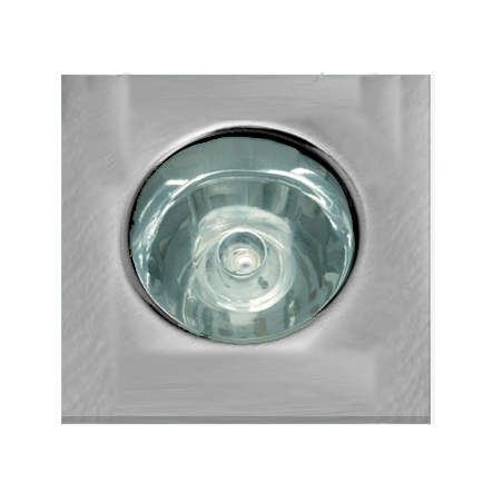 LED Mini Spot QUADRATISCH Einbaustrahler mit PowerLED 1W Gehäuse chrom LED Mini Spot QUADRATISCH Einbaustrahler mit PowerLED 1W Gehäuse chrom