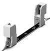 Fassung Rx7s Vossloh-Schwabe, für max. 500W Halogenstablampe Rx7s, 6A - 250V, T250 mit Befestigungsbügel und Teflonlitze 250mm bis 250°C