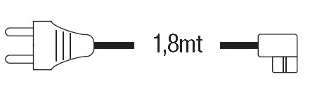 Anschlusskabel 1,8m mit Euroflachstecker - Winkelstecker lampenseitig - für Classica Lichtleiste Auslauftype nur noch Restbestände lieferbar Anschlusskabel 1,8m mit Euroflachstecker - Winkelstecker lampenseitig - für Classica Lichtleiste Auslauftype nur noch Restbestände lieferbar