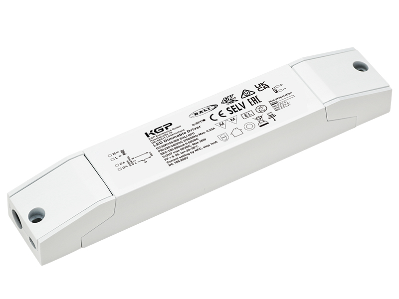 CC36W150-900 DALI NFC, 2,5-50V DC, LED Treiber Konstantstrom dali dimmbar  mit Zugentlastung, Dimmbar: DALI2 / Touch Dim Ausgangsstrom einstellbar via NFC Ausgangsstrom von 150mA - 900