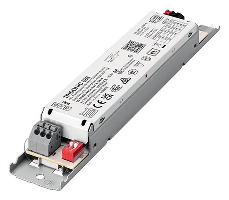 LC38W 400-700mA flexC lp SNC4 Konstantstrom LED Treiber Per DIP Schalter einstellbarer Ausgangsstrom 700, 600, 500 und 400mA Vorwärtsspannung 20 - 54V DC Ausgangsleistung 8W - 42,8W