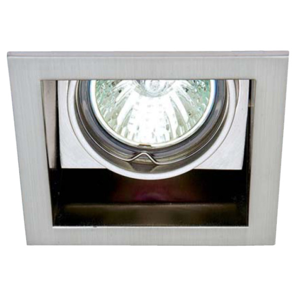 Einbauleuchte PRO EXTRA nickel matt, schwenkbar bis 45° für max. 1x 50WPassendes Zubehör für diesen Artikel: Tra