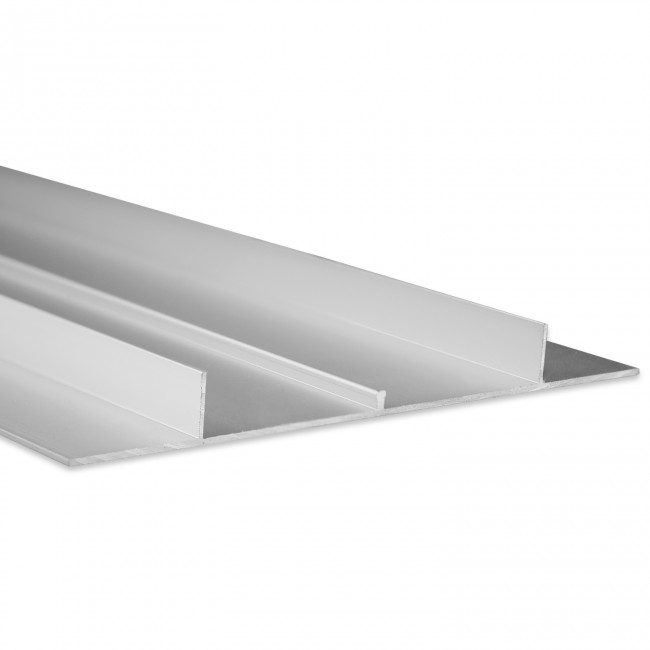 LED Trockenbauprofil TBP10 200cm, Aluminium eloxiert, LED Stripes max. 11mm (41,59€/m inkl. MwSt.) perfekt geeignet für den Einbau in Trockenbaukonstruktionen! wird als Schattenfuge in der