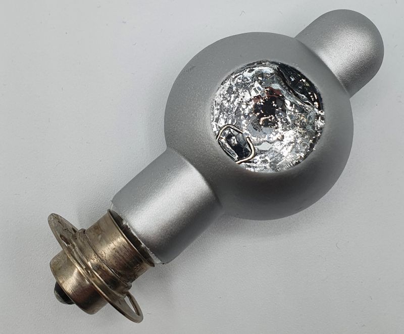 50W 8V P30s Lampe baugleich wie Philips 13120 / c04  ANSI-Code: CXR / CXL oder Osram 58.8007 Lichtfarbe 3200K Brennlage beliebig Reflektordurchmesser 43mm "Kuhauge"