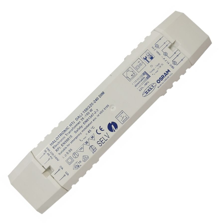 HTI DALI 150/230…240 DIM 12V AC 35-150W, 230-240V 50/60 Hz