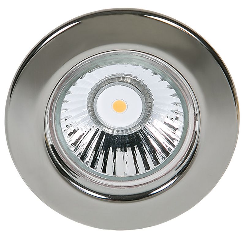 Einbauleuchte C-1830 starr, schwarzchrom, für Kaltlichtlampe MR16 Ø50mm oder LED Lampen und Module Best.Nr.: 1750350300 Bohr Ø x Einbautiefe: 60 x 56mm Passendes Zubehör für diesen Artikel