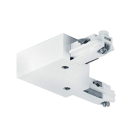 L-Verbinder für 3 Phasen Zumtobel Stromschiene, AUSSEN, WEISS - Zumtobel / Staff