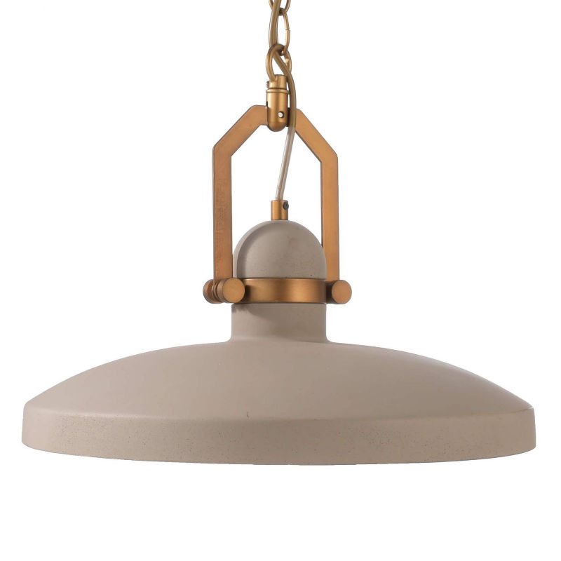 Pendelleuchte Cygni 25W grau matt Leistung: 1x max. 25W bei 220-240V Schutzklasse: IP 20 ØxL: 400x285mmmm Material: Beton Netzspannung: 220-240V Gewicht: 5,5kg exclusiv