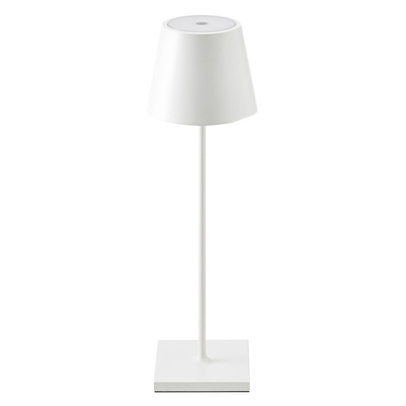 LED Akku Tischleuchte Nuindie 2,2W 822-27 168-197lm IP54 45° 380mm weiß dimmbar Dimmbar sowie ein - ausschalten mittels Touch Sensor Aufladezeit: ca. 5-7 Std. Lange Laufzeit durch 4.400mAh