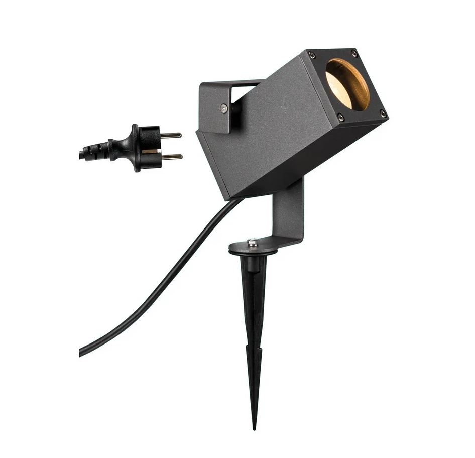 Theo Bracket SP QPAR51 4W 827 Erdspieß Gartenleuchte in anthrazit