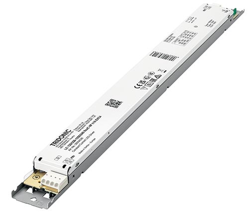 LC 120W 350–1050mA flexC NF h16 EXC4 Konstantstrom LED Treiber Ausgangsstrom in 50mA Schritten einstellbar von 350 bis 1.050mA per NFC Vorwärtsspannung 45 - 220V DC (NON SELV) Ausgangs