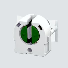 343/MAU Einbau Fassung G13 gefedert für T8 Leuchtstoffröhren, 2A - 500V / T130 (Tm110), ENEC03, UL zugelassen. 343/MAU Einbau Fassung G13 gefedert für T8 Leuchtstoffröhren, 2A - 500V / T130 (Tm110), ENEC03, UL zugelassen.