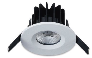 LED Einbauspot IP65 II 8W 36° 3000K DIM inkl. Dimmbarem Treiber (Phasenabschnitt, 220mA) durch Zubehör auf jeden Bedarf anpassbar Leuchte wird ohne Abdeckring geliefert! Deckenauss