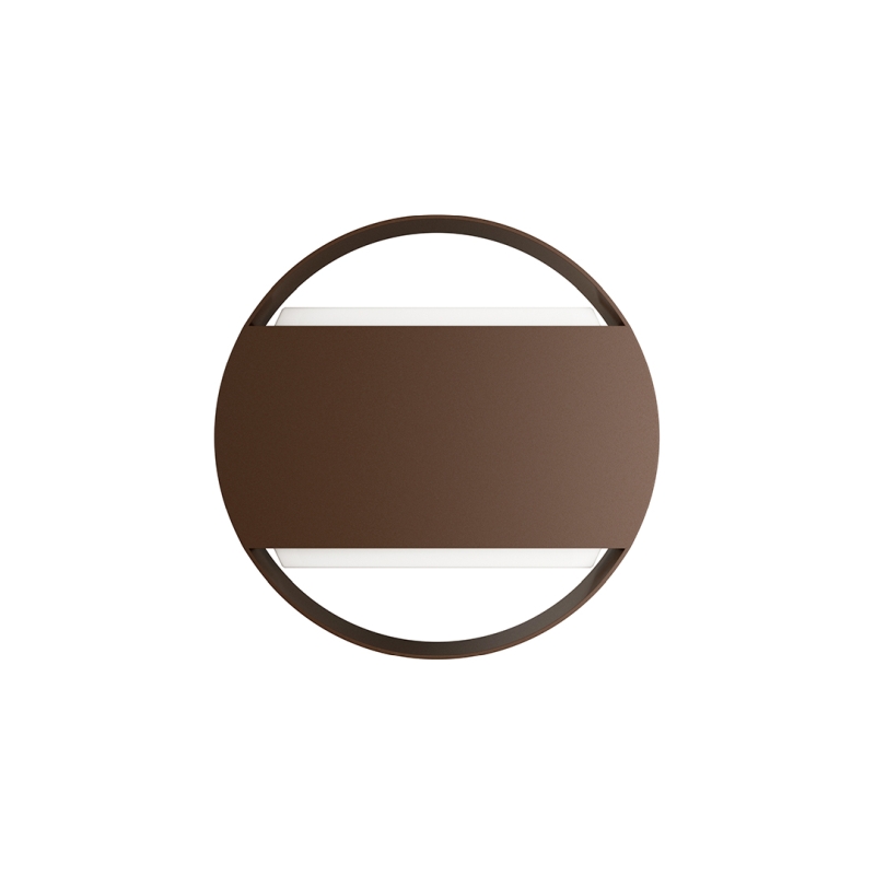 LED Wandleuchte Außenbereich Clos Switch 16W 2.100lm 120° braun