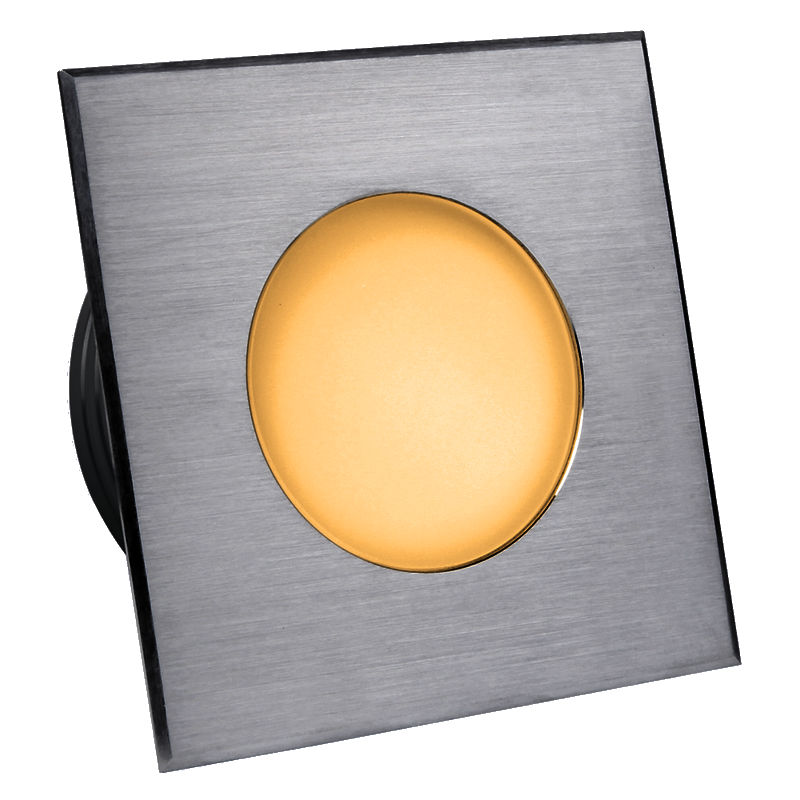 LED INGROUND DOT Eckig 1W, 10lm, 3.000K (warmweiß)