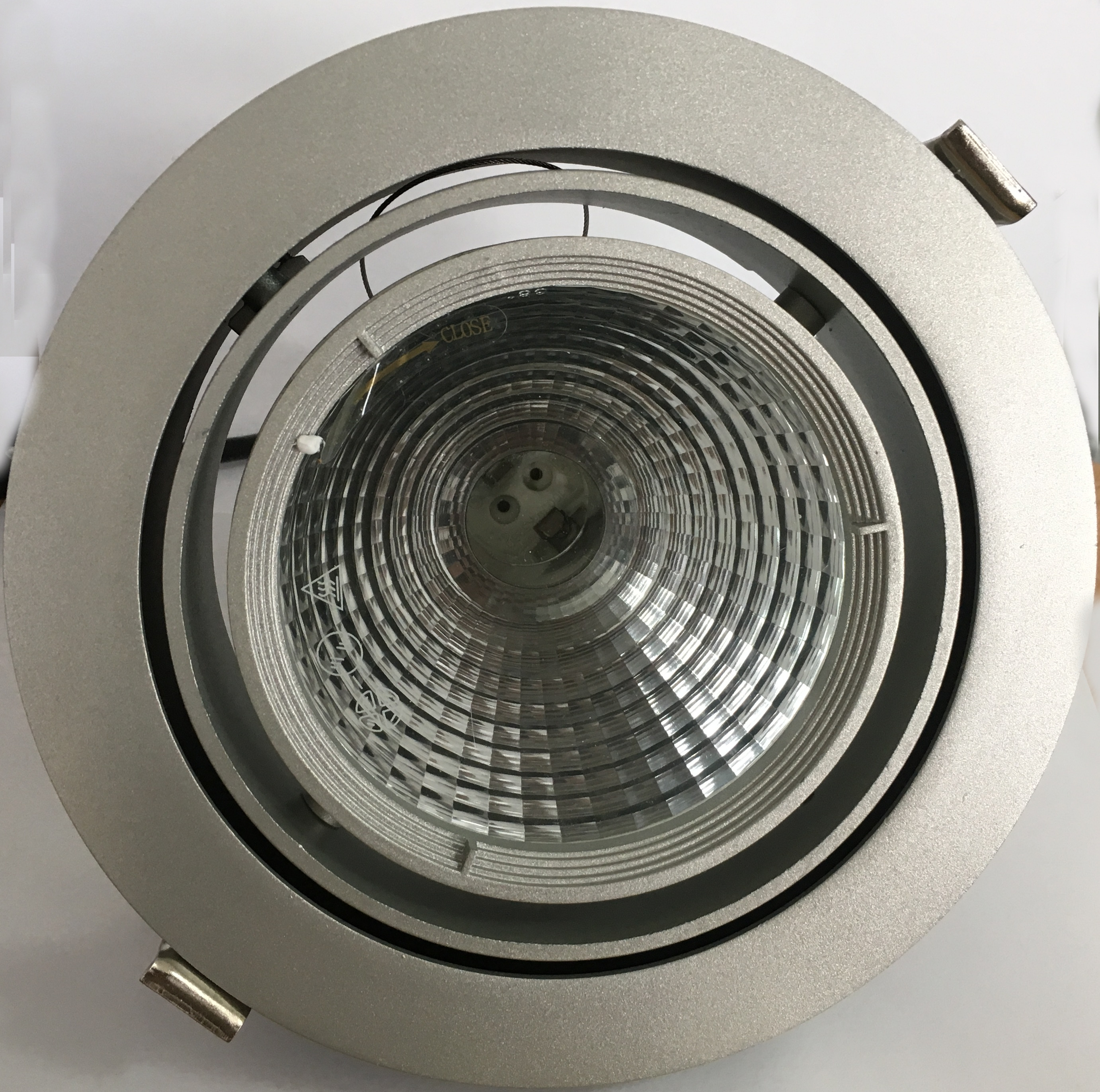 Kardansicher Einbaustrahler CDM-T 20-150W G12 Lieferung ohne Vorschaltgerät und ohne Leuchtmittel da mehrere Leistungen möglich sind Das passende Leuchtmittel finden Sie 