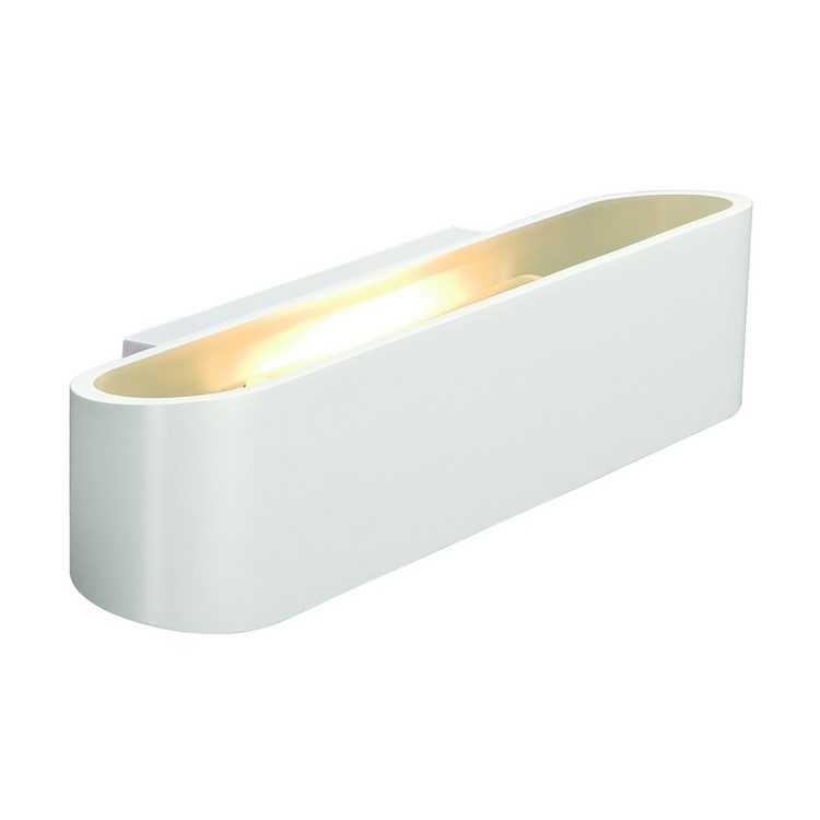 OSSA R7S LED WANDLEUCHTE oval, weiss, R7s 118mm, max. 120W, up/down