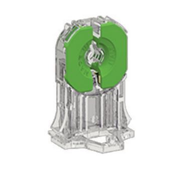 3254-13-S-TR Durchsteckfassung G13 für Leuchtstoffröhren T8 / T12 hohe Ausführung TRANSPARENT, MIT Näschen, hohe Ausführung, 2A -250V - T130; ENEC, UL, CQC Ausstanzung in Leuchte 13,3x25x5mm