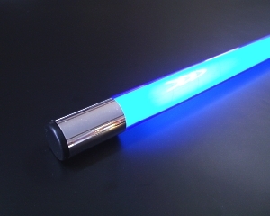 125er LED Leuchtstab BLAU 18W 125cm lang mit 2m Eurosteckerzuleitung Nur zur Verwendung in trockenen Räumen hohe Lebenserwartung von ca. 26.000h Leuchtmittel nicht wechselbar weite