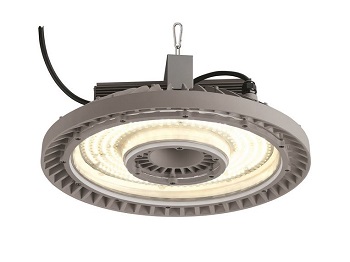 LED Hallenpendelleuchte Highbay 150W 55° 4000K Neutralweiss 22KLM MED DALI IP65 Sylvania Start Highbay LED für Industriehallen, Fertigungshallen, Flughäfen, Lagerhallen und Rechenzentren uvm. 