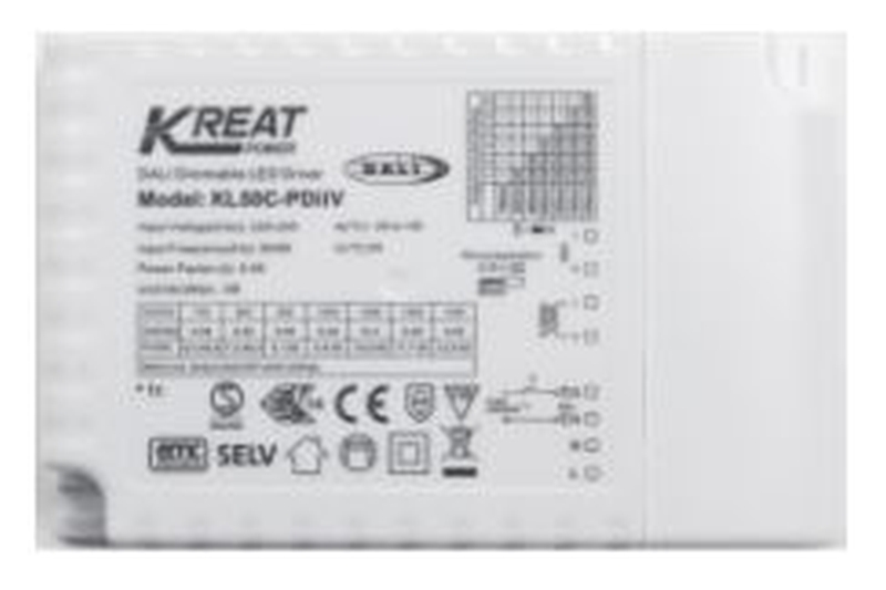 LED Treiber Multi Current DALI2 6,3-50W 9-58V DC und 700-1400mA LED Trafo