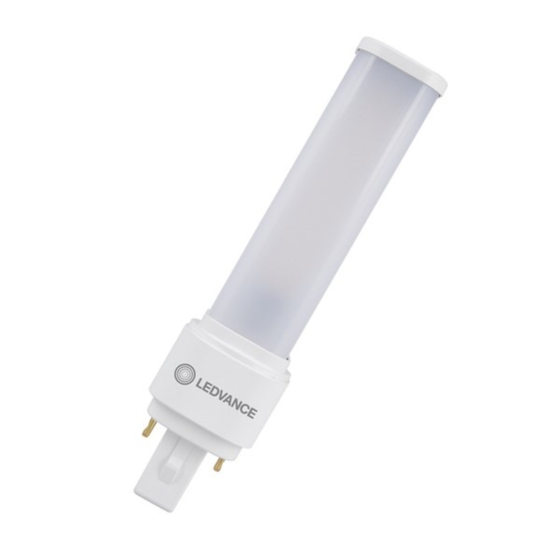 Dulux D LED EM & AC Mains V 5W 830 G24d (2 Pin)