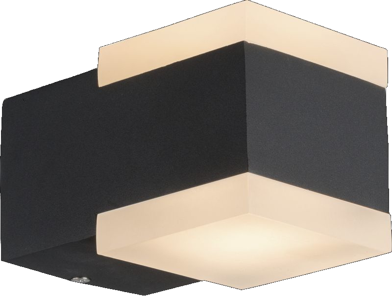 LED Wandleuchte Außenbereich ENRICO IV 8W warmweiss 3000K IP54