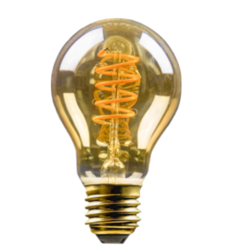 LED Filament Vintage Lampe Birnenform E27 5W 250lm superwarmweiß  LED Filament Vintage Lampe Birnenform E27 5W 250lm superwarmweiß