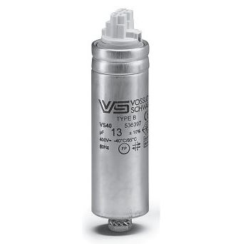 Parallelkondensator 10 µF 250V 50/60Hz Typ B Mit FPU-Schutz Gehäuse: AluminiumFüllmittel: auf Basis von Pflanzenöl Mit Entladewiderstand Befestigung: Gewindebolzen mit beigelegter Mutt Parallelkondensator 10 µF 250V 50/60Hz Typ B Mit FPU-Schutz Gehäuse: AluminiumFüllmittel: auf Basis von Pflanzenöl Mit Entladewiderstand Befestigung: Gewindebolzen mit beigelegter Mutt