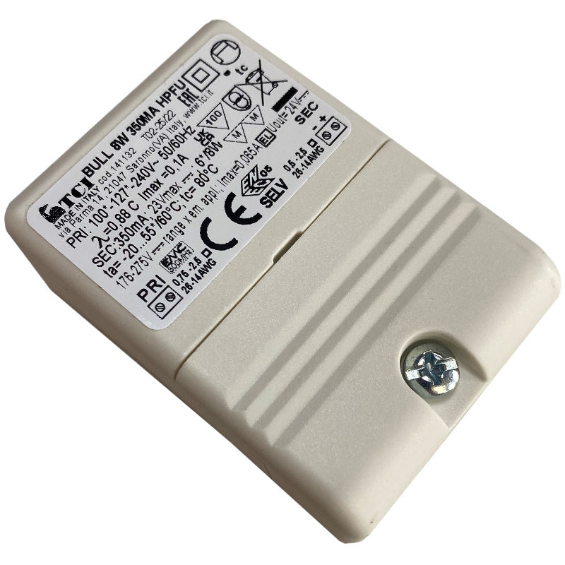 BULL 6W 500mA HPFU Konstantstrom und Konstantspannungs LED Konverter von TCI  12V DC oder 500mA = 6W Vorwärtsspannung: 2-12,6V DC 100/240V 50/60Hz Kurzschlussschutz Schutza