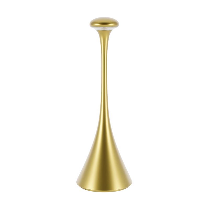 LED Akku Tischleuchte Nudrop 2,2W 822-27 168-197lm IP54 45° 380mm gold dimmbar LED Akku Tischleuchte Nudrop 2,2W 822-27 168-197lm IP54 45° 380mm gold dimmbar