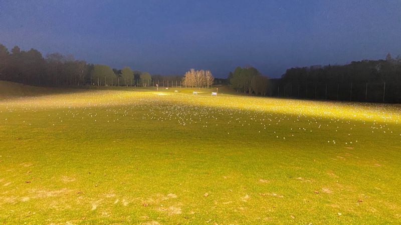 LED Beleuchtung Driving Range Stuttgarter GC Solitude
