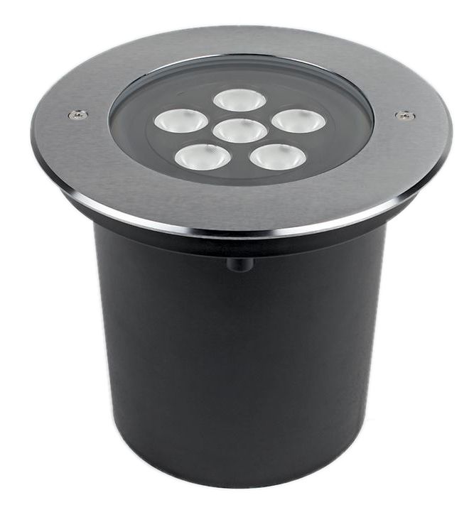 Bodeneinbauleuchte Inground 6R 20° Mono 12W 765 LED aus Edelstahl 316 mit 20° Abstrahlwinkel und IP67 für den Außeneinsatz Bodeneinbauleuchte Inground 6R 20° Mono 12W 765 LED aus Edelstahl 316 mit 20° Abstrahlwinkel und IP67 für den Außeneinsatz