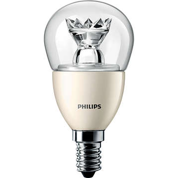 Philips MASTER LEDluster P48 CL 4-25W 827 E14 Klar DIM  Philips MASTER LEDluster P48 CL 4-25W 827 E14 Klar DIM